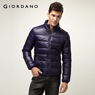 2012 Giordano men's jacket qingnuan collar Teflon down jacket 01071521