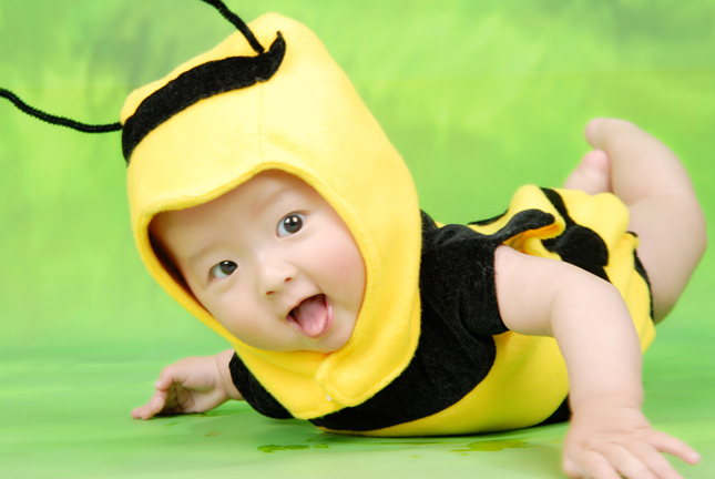 可爱BB画<em>婴儿照片宝宝图片</em>胎教早教宝宝海报