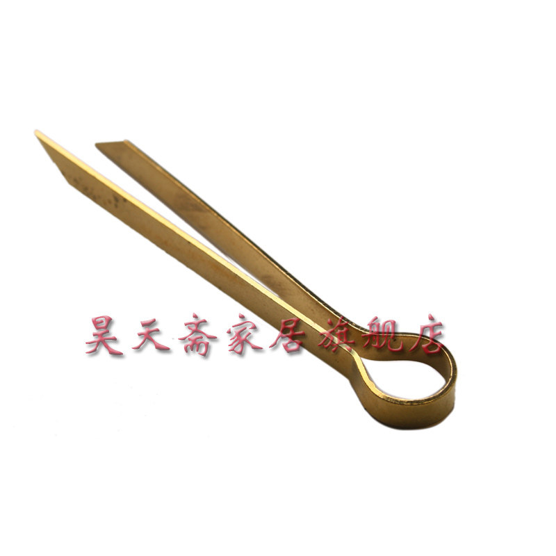 仿古纯铜铜条/曲曲/仿古五金/仿古家具铜配件/古建配件HTI-023