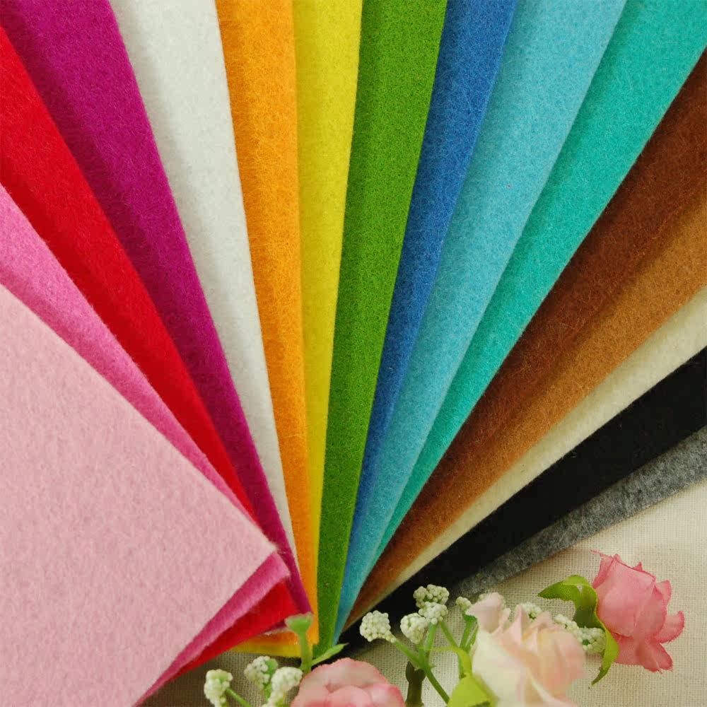 ... raw materials DIY handmade cloth bag 3mm thick non-woven fabric cloth