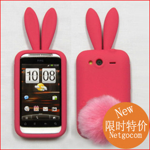 HTC G7 G8  G11 G12 G13 G14 G15 兔子 手机套 硅胶套外壳