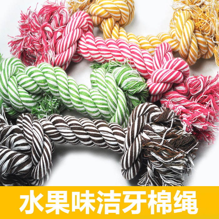 宠物玩具 猫狗棉绳玩具 水果味绳结 磨牙洁齿玩具 泰迪金毛玩具在类目 宠物/宠物食品及用品, 猫/狗玩具, 绳结玩具中 - 来自Buy2taobao.com提供专业的淘宝代购服务