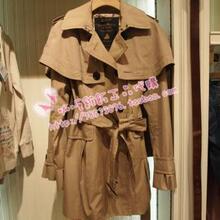 淘宝网100%好评店TW专柜正品2012春 爆款斗篷修身风衣TWJT21230P-00