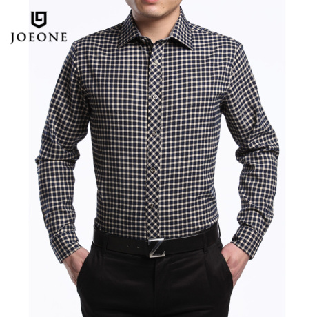 天天特价春季新款 正品牌男装九牧王衬衫男 纯