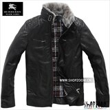 SHOPZOOM顶级推荐全面到货物25号前2350元BURBE**Y皮衣[L1110]