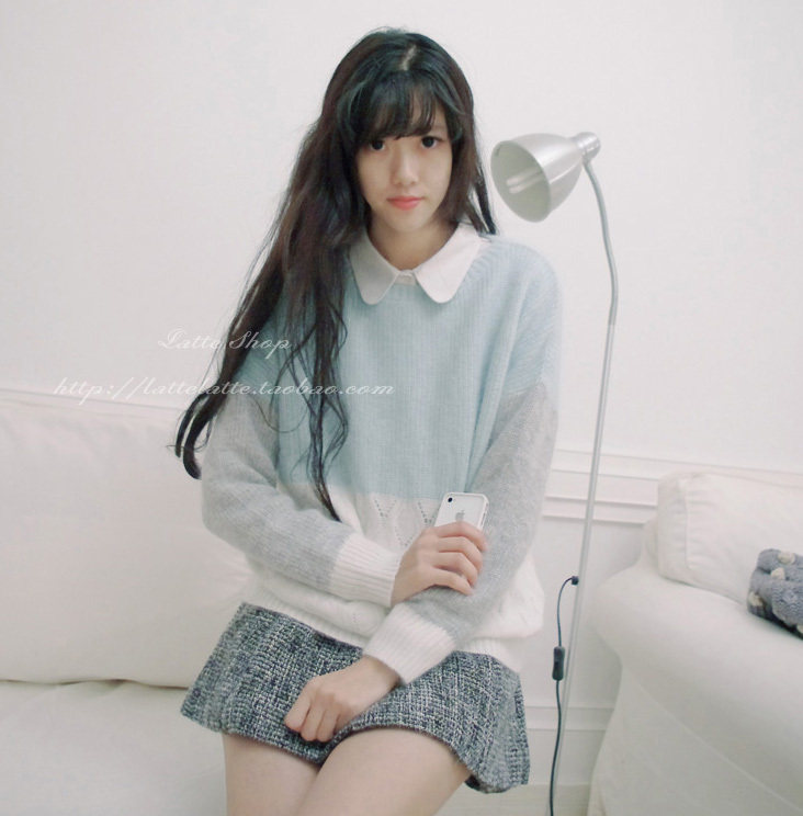 【多图】<em>蓝灰毛衣</em> - <em>蓝灰毛衣</em>品牌|价格|评论,蓝