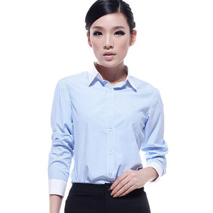  女装新款 Stamen【气场篇】香槟异色领莫代尔衬衫女长袖衬衣