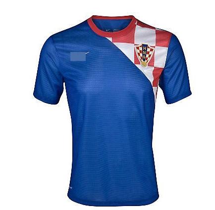 2014巴西世界杯球衣克罗地亚主场短袖足球服