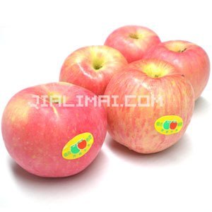  佳利麦鲜果-正宗烟台栖霞红富士苹果4个装 秋香新鲜水果限京津冀