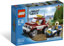 专柜正品 LEGO 乐高4437 2012新品 城市系列 警匪追逐 L4437 lego