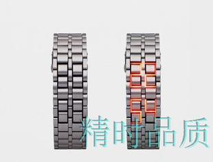  年度甩货价 火山熔岩手表 韩版新款创意手链表 时尚潮流LED光能性