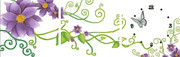 胡丽丽(胡丽丽)十字绣，dmc套件紫色优雅三联画钟面有3d5d精准印布印花