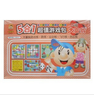 正版 大富翁遊戲棋大富翁5合1超值遊戲棋1011五合壹遊戲棋玩具在類目 運動/瑜伽/健身/球迷用品, 麻將/棋牌/益智類, 大富翁中 - 來自Buy2taobao.com提供專業的淘寶代購服務
