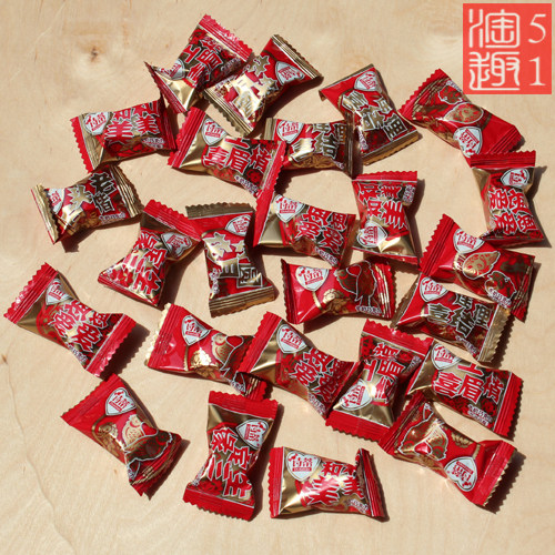 591结婚网-诗蒂喜庆牛奶巧克力喜糖散装500克正品批发