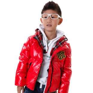  可鹿思童装男童羽绒服儿童羽绒服童装加厚羽绒服中大童装羽绒服