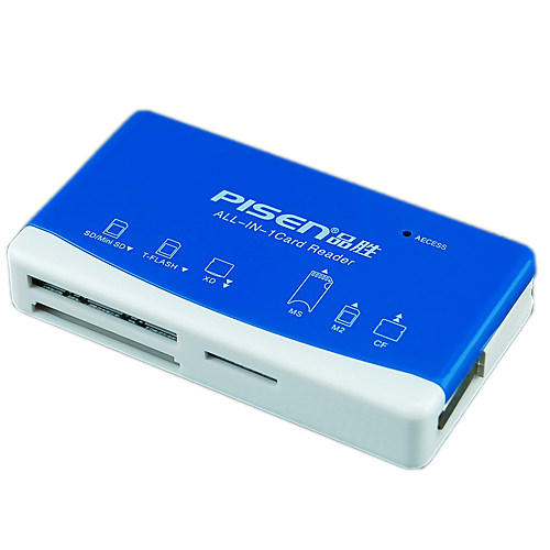 品胜全能王多功能读卡器 多合一 TF M2卡 SD SDHC CF MS多种颜色