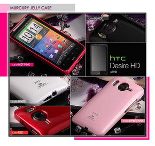 韩国mercury HTC Desire HD A9191 G10 硅胶套 保护套 手机壳