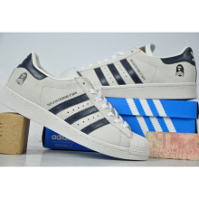 Adidas��Ҷ��B-sides bape superstar 80s��ɫ����������������ͷ