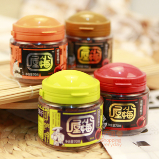  特价 小梅屋老梅干四个口味装 蜜饯有核 蜂蜜老梅干 江浙沪皖包邮