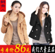 2012春装新款新品韩版连帽女装双排扣大码休闲毛呢短款外套短外套