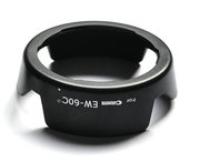 适用佳能ew-60c卡口遮光罩，18-5528-80镜头，专用600d450d500d