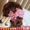 上下架计划:韩国蝴蝶结发饰 流行美发夹头花韩版弹簧夹发卡 纯手工小饰品批发
