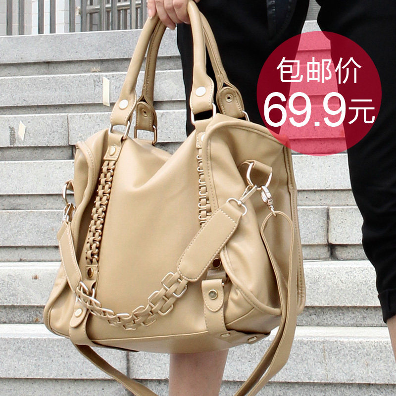 2011新款 韩版编织 通勤包 女包