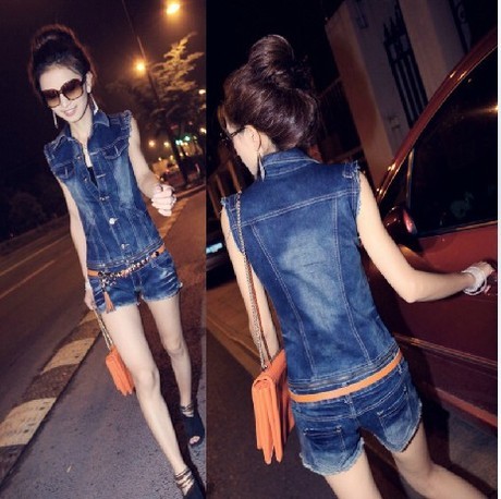 <em>淘宝网</em>蘑菇街<em>女装</em>夏装新款夏天衣服韩版潮牛仔