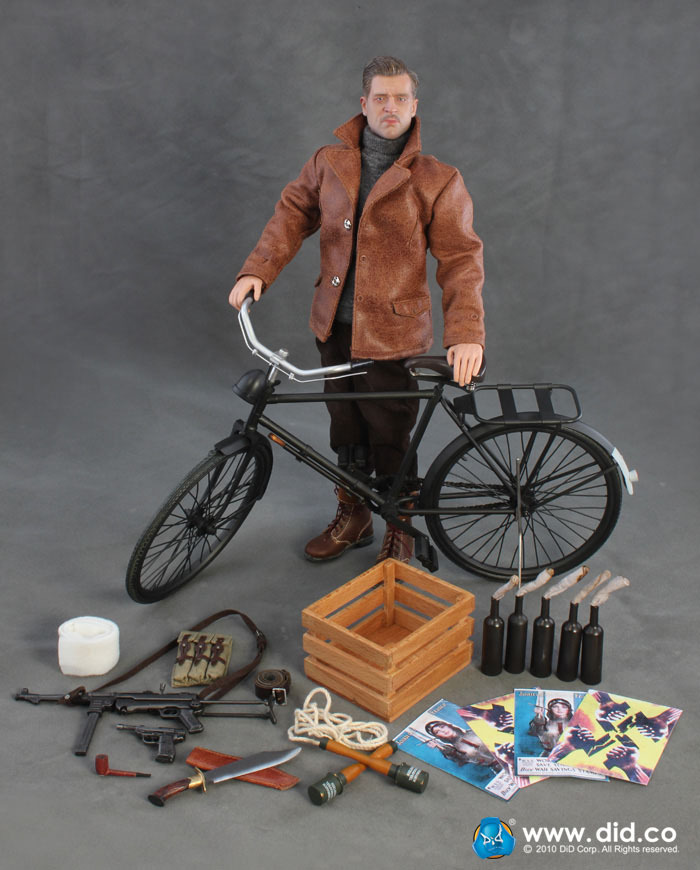 (现货)F80078 - 法国抵抗组织 自行车兵 - 想去