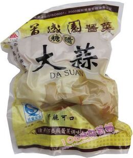  陕西特产 万盛园潼关酱菜 糖醋大蒜 糖蒜 运费8元起包邮不限重
