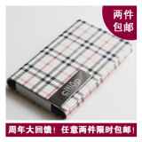 citiup名片夹男士商务女士时尚名片盒金属大容量韩版毕业礼物实用