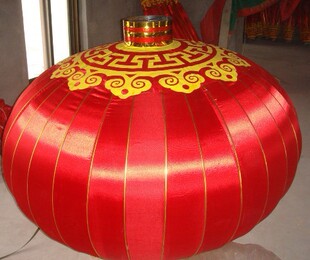  1米大红灯笼批发 100cm金边大红灯笼 春节宫灯 年货 节日装饰