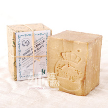 叙利亚阿勒颇古皂皇冠200g 顶级70%月桂油 祛痘圣品 纯天然手工皂