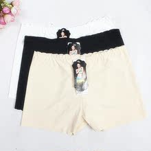 【六件包邮】一片式无痕女士内裤冰丝裤头女平角防走光安全裤A88