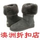 折扣店澳洲代购-灰色正品UGG<span class=H>雪地靴</span>带小票,高筒靴<span class=H>雪地靴</span>,包邮！
