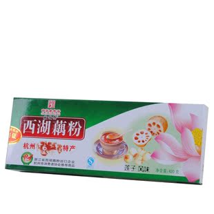  【520】杭州特产 采芝斋西湖藕粉(莲子风味)420g 盒装