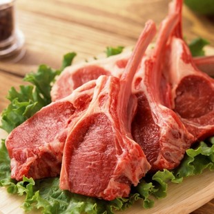  羊肉 新鲜火锅七骨羊扒 法式羊排 香嫩新西兰进口500g食谱[特价]