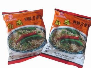  12月新货 南街村南德方便面 30袋*80g大包装 干吃麻辣味 限区包邮