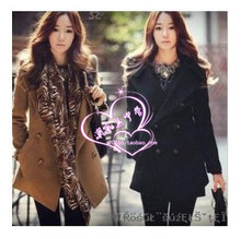 2011新 外套 女 春秋 休闲女装 韩国<span class=H>呢子</span> 修身 驼色西装外套 特价