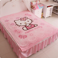 优质hello kitty珊瑚绒毯 毛毯 卡通沙发毛毯午休毯子空调被子