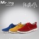 【火爆热销中】Mr.ing 阮清风牛超软透气情侣休闲鞋F319