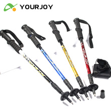 悠景yourjoy户外/直柄登山杖 正品/超轻铝合金登山杖/手...