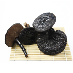  远山农业 野生黑灵芝 250g(整个) 灵芝草 紫灵芝 滋补包邮