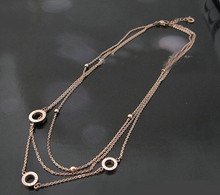 <span class=H>李梅</span> 马伊琍婚姻保卫战<span class=H>同款</span> 宝@丽多层<span class=H>项链</span> 钛钢<span class=H>项链</span> 短款<span class=H>项链</span>