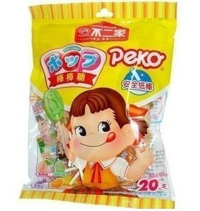  13省邮费不限重 满额包邮 日本不二家水果棒棒糖 125克 4种口味