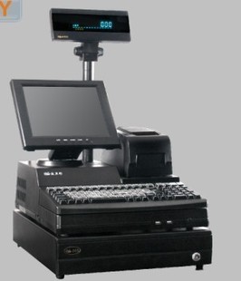 『收款机专卖』三和SH-2638电子收银机 收款