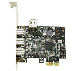 正品SYBA西霸 PCI-E转1394B卡 PCI-E1394B采集卡 TI芯片