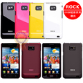 ROCK 三星I9100手机套 I9100G I9108保护套 Galaxy S2外壳+贴膜
