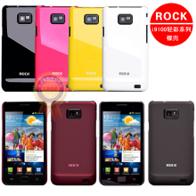 ROCK 三星I9100手机套 I9100G I9108保护套 Galaxy S2外壳+贴膜