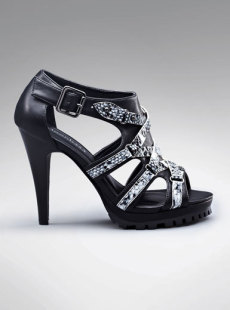 Dream Basha shoes fashion new 2012 serpentine elevated PU Roman fish mouth shoes 121,012,208